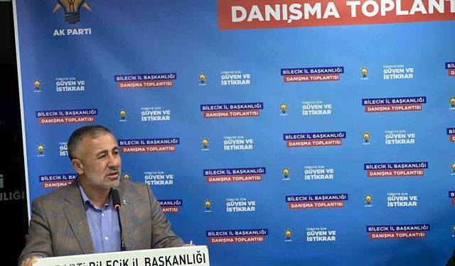 AK Parti Bilecik'te Danışma Meclisi Toplantısı gerçekleştirildi