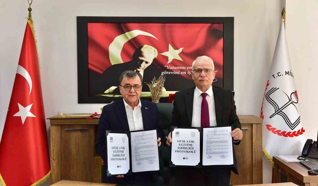 Altıeylül'de sıfır atık için eğitim iş birliği protokolü imzalandı