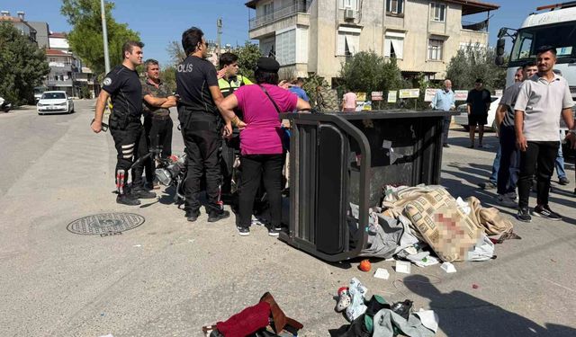 Antalya'da otomobil ile üç tekerlekli bisiklet çarpıştı: 2 yaralı