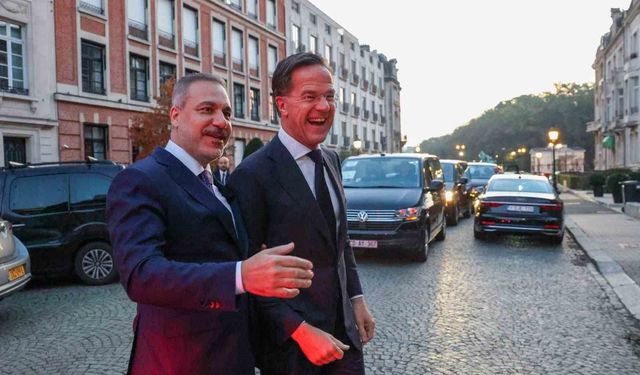 Bakan Fidan, NATO Genel Sekreteri Rutte ile görüştü