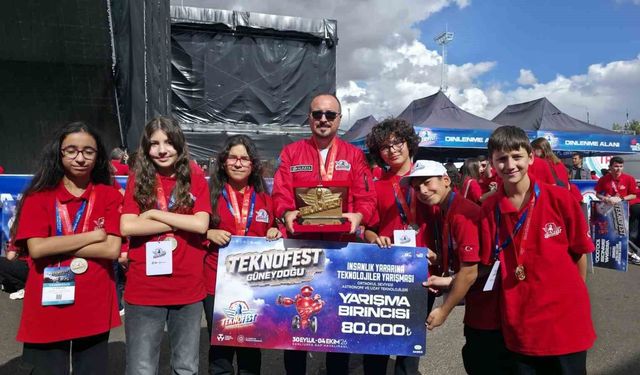 Balıkesir Milli Eğitim'den TEKNOFEST'te dört Türkiye derecesi