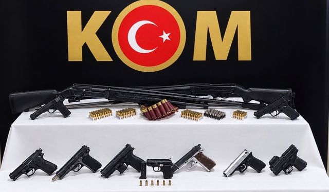 Bayburt merkezli silah ticareti operasyonunda 1 tutuklama