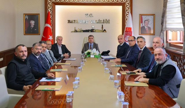 Bayburt'ta İl Hayvanları Koruma Kurulu Toplantısı yapıldı