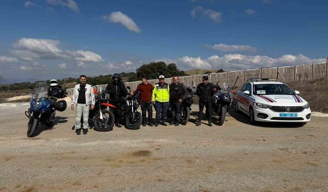 Bilecik'te motosiklet denetiminde 2 sürücüye ceza