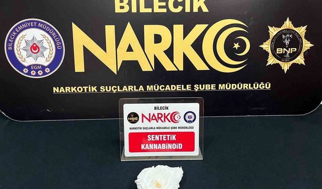 Bilecik'te şüpheli araçta uyuşturucu ele geçirildi