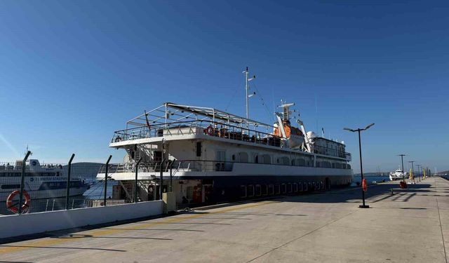 Bodrum'a Athena kruvaziyeriyle 46 turist geldi