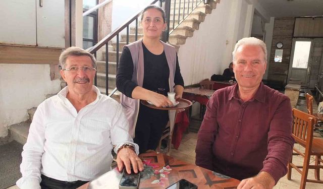 Burhaniye'de kahvehanelerde süt sezonu başladı
