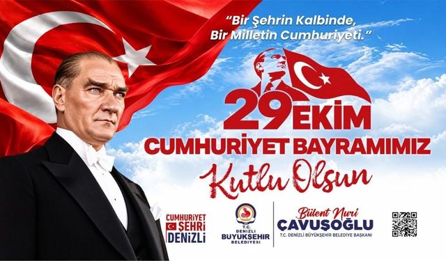 Cumhuriyet coşkusu Denizli'yi saracak