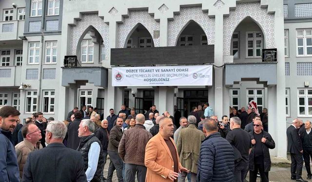 Düzce TSO seçimlerinde kazananlar belli oldu