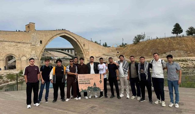 Düzceli gençler Hasankeyf'in tarihi mirasını keşfetti