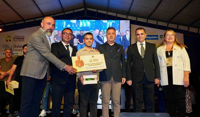 'En Ağır Alanya Avokadosu' yarışmasında 679 gramla birinci oldu