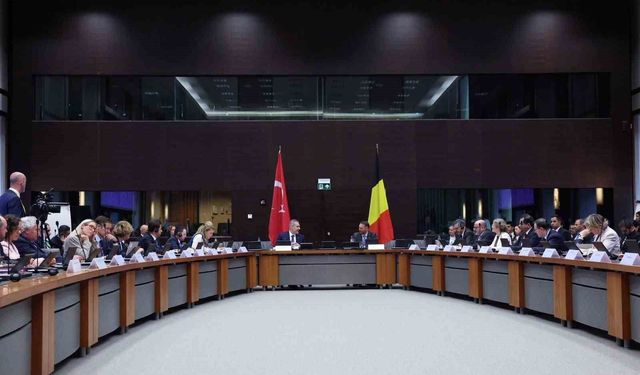 Fidan, Gürlek ve Çiftçi, Türkiye-Belçika Dışişleri, Adalet ve İçişleri Bakanları Dördüncü Toplantısı'na katıldı