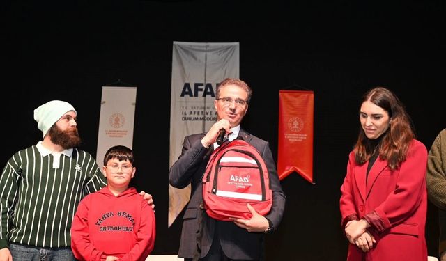 'Hayatımız Sallanmasın' ile öğrencilere afet farkındalığı