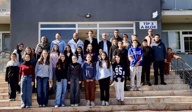 Hisarcık'ta LGS öğrencilerine moral desteği