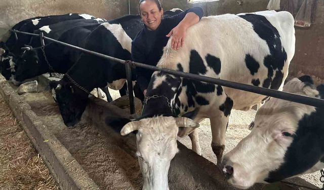 Kadın çiftçinin azmi devlet desteğiyle büyüdü: Edirne'de 5 hayvanla filizlenen umut, 30 hayvanla büyüdü