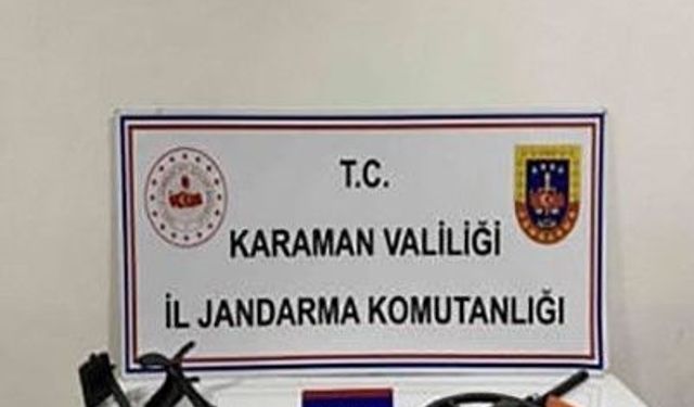 Karaman'da jandarmanın yakaladığı 80 kişiden 12'si tutuklandı