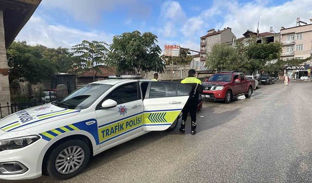 Karaman'da ters yön uygulaması: Sürücülere 55 bin lira ceza