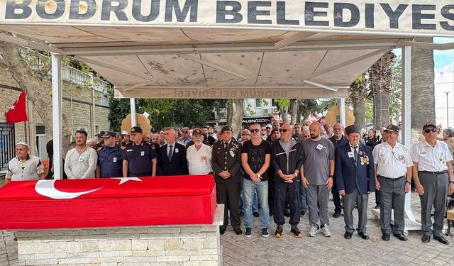 Kıbrıs gazisi son yolculuğuna uğurlandı