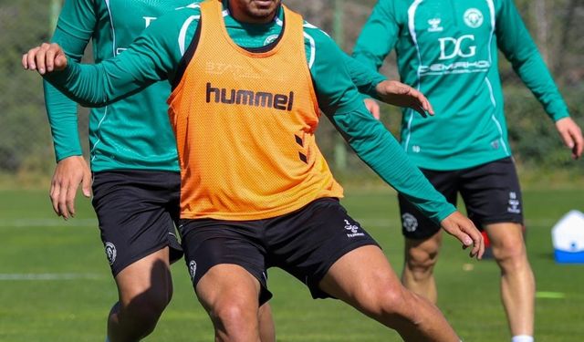Konyaspor, Gençlerbirliği maçı hazırlıklarına başladı
