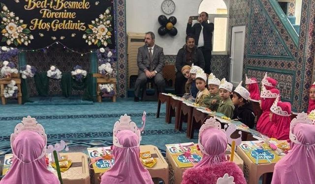 Köyceğiz'de Kur'an-ı Kerim eğitimine ilk adım heyecanı yaşandı