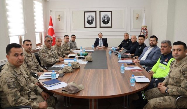 Kurtalan'da genişletilmiş asayiş ve güvenlik toplantısı gerçekleştirildi