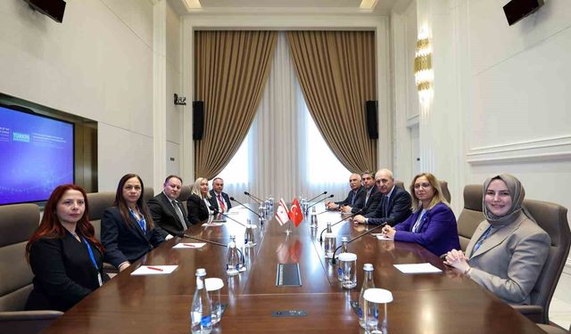 Kurtulmuş, Bişkek'te KKTC Cumhuriyet Meclisi Başkanı Öztürkler ile görüştü
