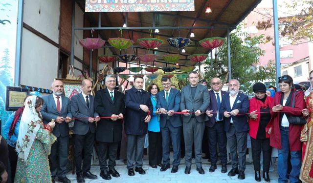 Kütahya'da Sanat Sokağı törenle açıldı