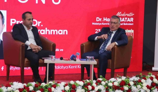 Malatya'da Terörsüz Türkiye panelinde güvenlik ve bölgesel iş birliği vurgusu