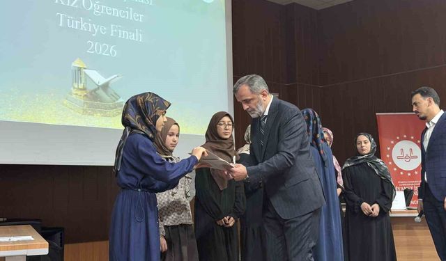 Mardin'de 'Hafızlık Yarışması Türkiye Finali' düzenlendi