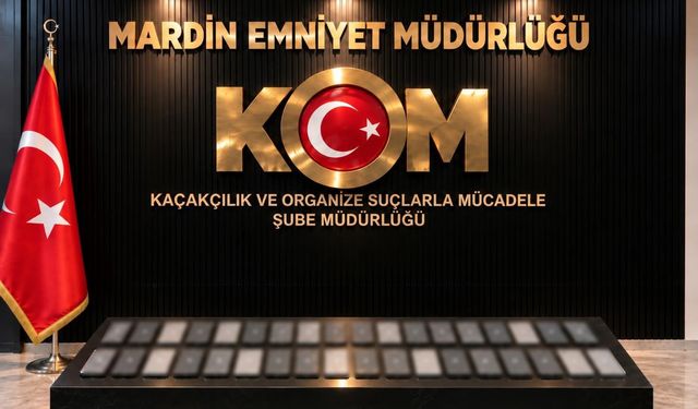 Mardin'de kaçakçılık operasyonu