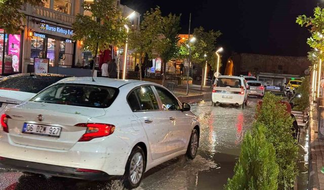 Mardin'de sağanak ve dolu etkili oldu
