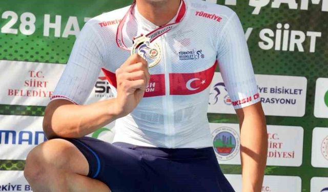 Muğla Büyükşehir'in şampiyon pedalı milli formayla Avrupa'da