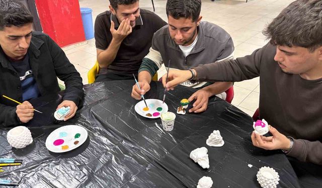 Muğla'da gençler seramik sanatıyla buluştu