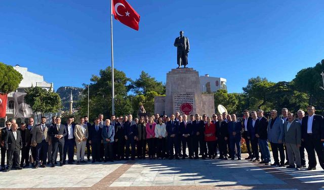 Muğla'da Muhtarlar Günü dolayısıyla tören düzenlendi
