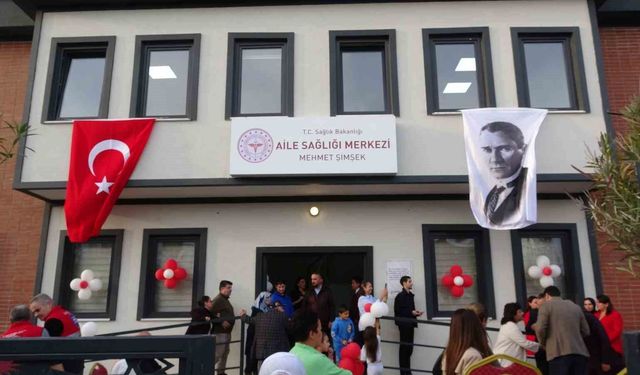 Sancaktepe'nin 7'nci Aile Sağlığı Merkezi hizmete açıldı