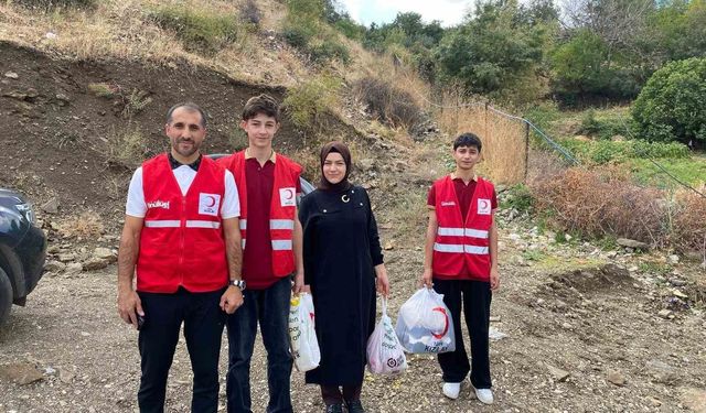 Sason Anadolu Lisesi öğrencilerinden örnek sosyal sorumluluk