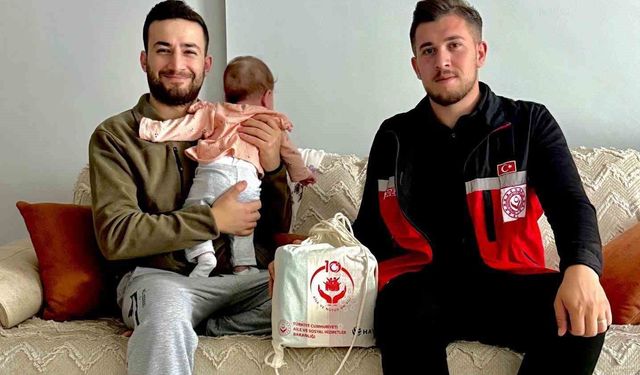 Sason'da genç çiftlere bebek bakım desteği