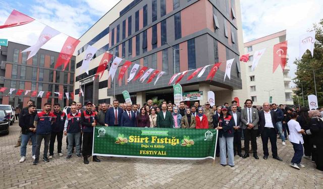Siirt'in fıstığı, kültürü ve doğası festivalde buluştu