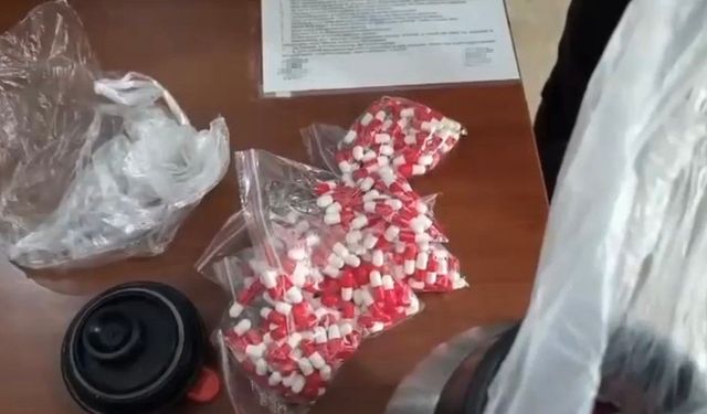 Siirt'te uyuşturucu operasyonu: 2 bin 650 hap ele geçirildi