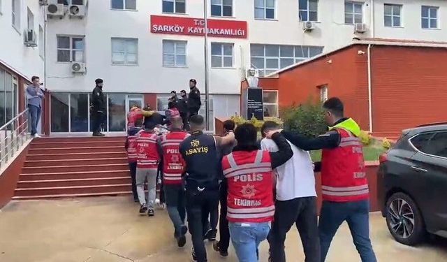 'Suçluları yakalayacağız' dediler, 19 milyon TL'lik serveti götürdüler: 9 tutuklama