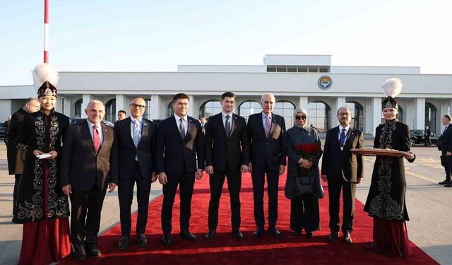 TBMM Başkanı Kırgızistan'da