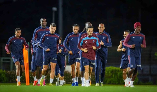 Trabzonspor'da Samsunspor mesaisi sürüyor