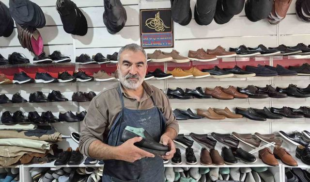 Yozgatlı kunduracı Ali Şahin: 'Amacımız sanatımızı yaşatmak'