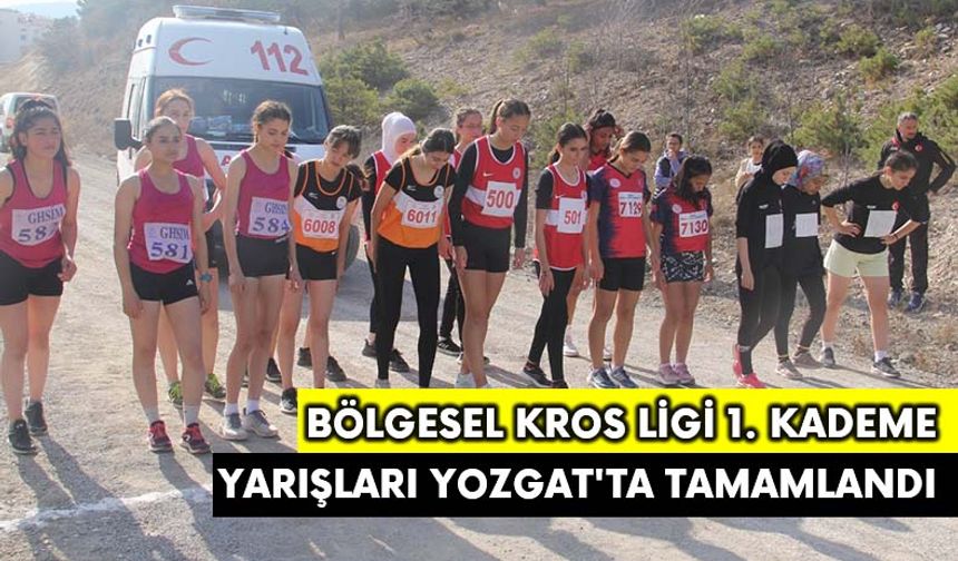 Bölgesel Kros Ligi 1. Kademe yarışları Yozgat'ta tamamlandı