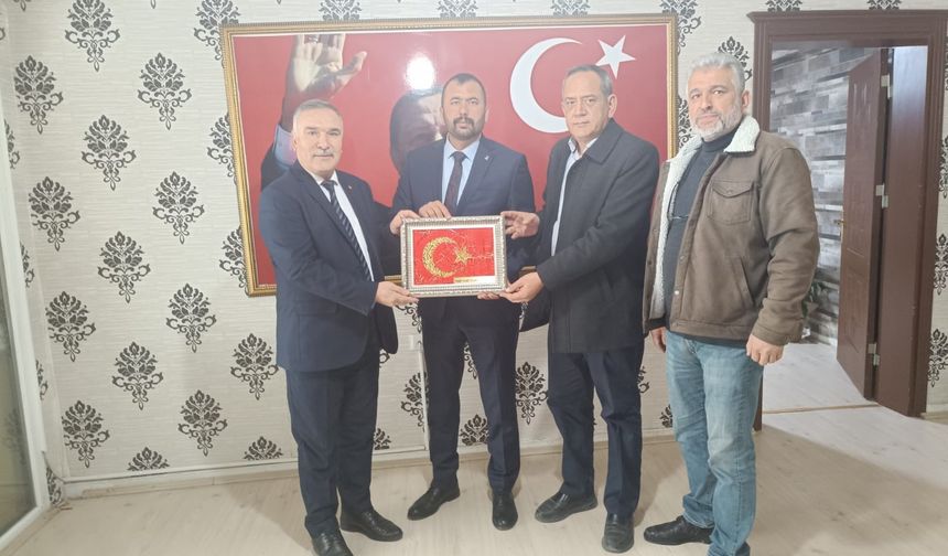Yerköy AK Parti ilçe başkanına ziyaret