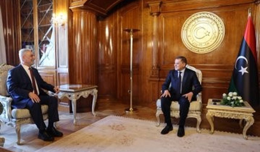 Ticaret Bakanı Bolat, Libya Devleti Milli Birlik Hükümeti Başbakanı Dibeybe ile görüştü
