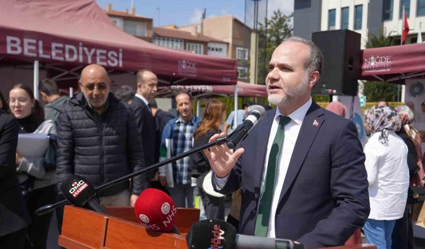 18 üniversite Niğde’de açılan fuarda tanıtıldı