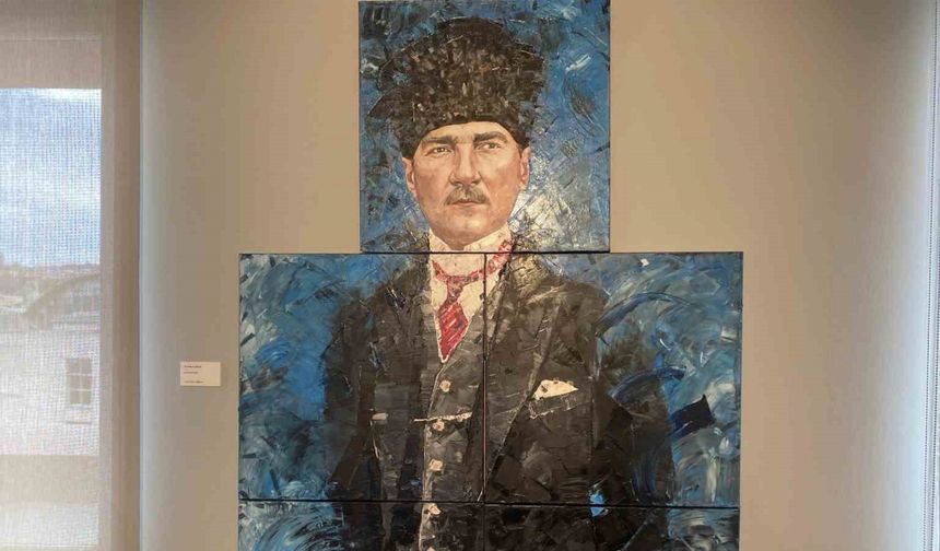 19 Mayıs’a özel ‘Atatürk Portreleri’ sergisi açıldı