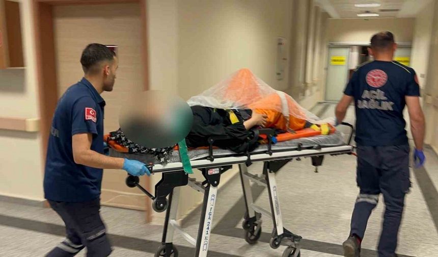 Adıyaman’da binanın 3. katından düşen vatandaş yaralandı