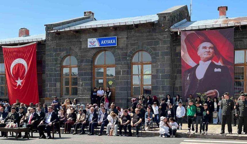 Akyaka’da 19 Mayıs coşkusu